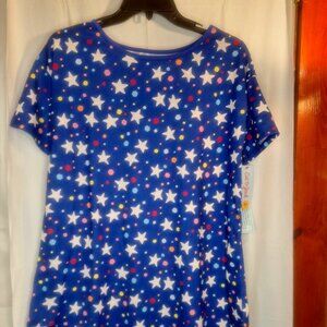 Cat & Jack Girl's Nightgown. Short Sleeve. Sz XL14